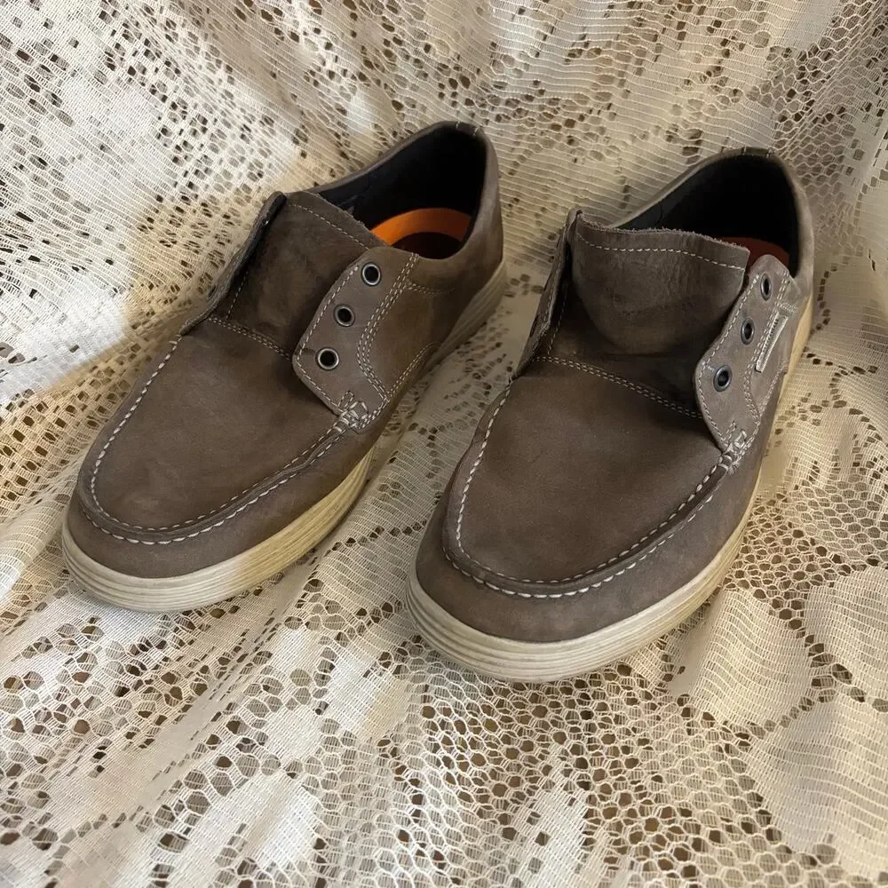 Dunham Colchester Moc Men's US 10 Low Boat Shoes
